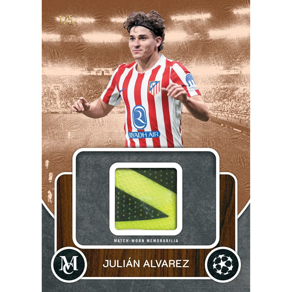 Topps 2025-26 Museo de las Competiciones de Clubes de la UEFA - Caja Hobby