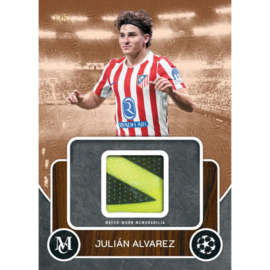 Topps 2025-26 Museo de las Competiciones de Clubes de la UEFA - Caja Hobby