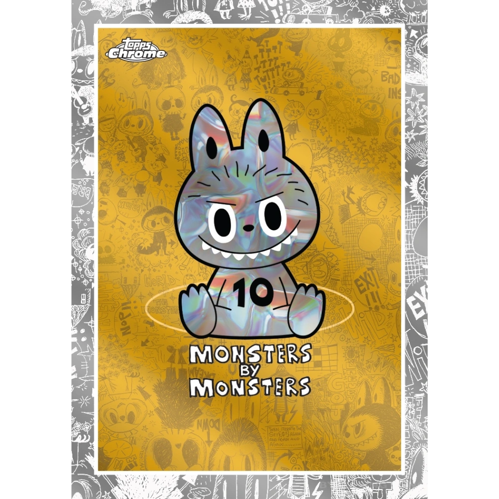 Topps 2025 Chrome Labubu 10th Anniversary - Κουτί Hobby