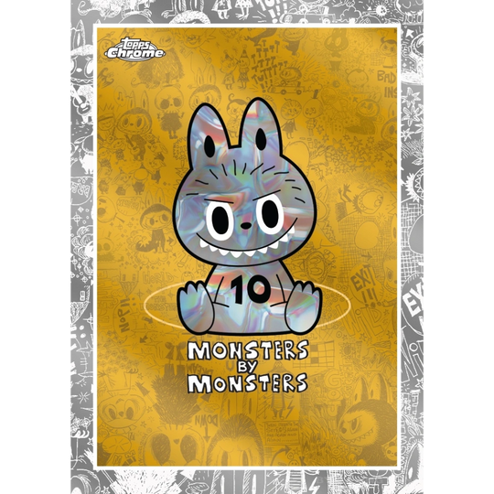 Topps 2025 Chrome Labubu 10th Anniversary - Κουτί Hobby