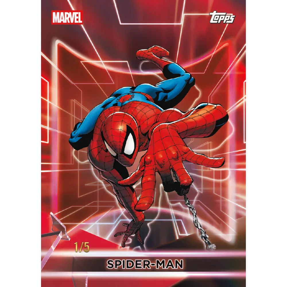 Topps 2026 Neon Marvel Comics - Mega Box