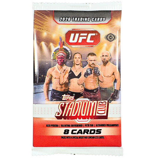 Topps 2026 Stadium Club UFC Hobby Box - CONFEZIONE SINGOLA