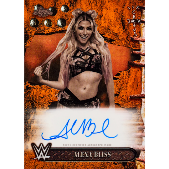 Topps Chrome WWE x Travis Scott Cactus Jack – pudełko Hobby