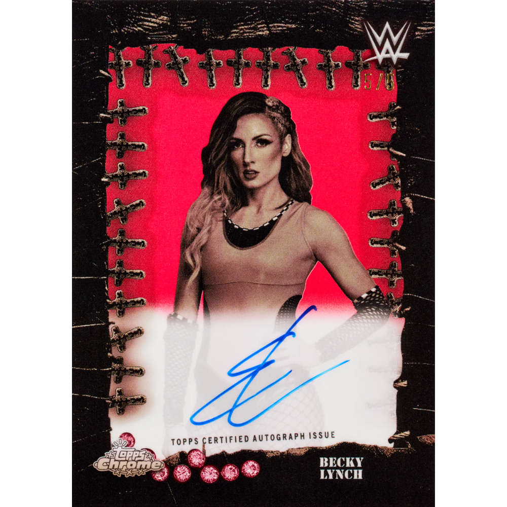 Topps Chrome WWE x Travis Scott Cactus Jack – pudełko Hobby