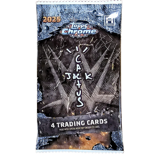 Topps Chrome WWE x Travis Scott Cactus Jack Hobby - Singolo busta