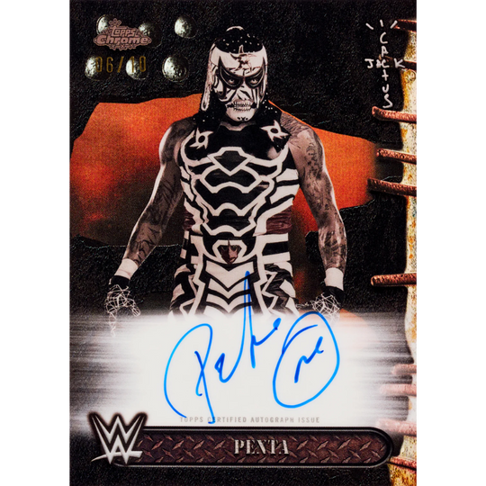 Topps Chrome WWE x Travis Scott Cactus Jack – pudełko Hobby