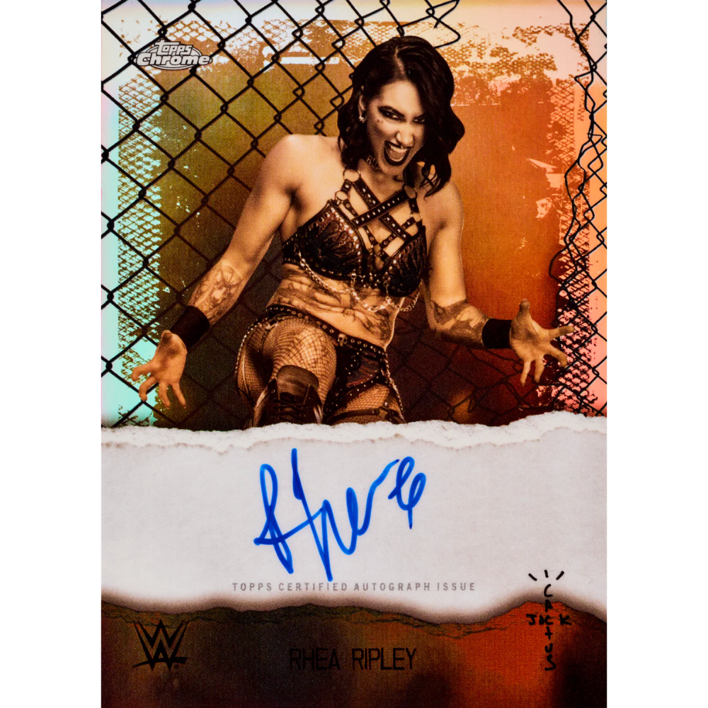 Topps Chrome WWE x Travis Scott Cactus Jack Hobby - Pojedynczy booster