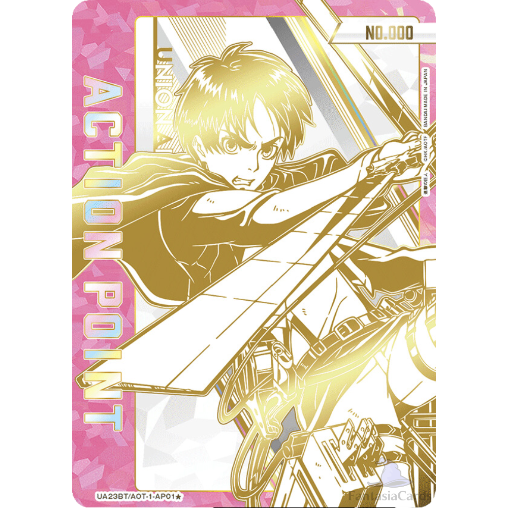 union arena attack on titan serial ap eren jaeger