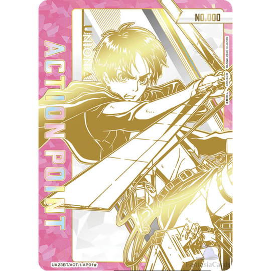 union arena attack on titan serial ap eren jaeger
