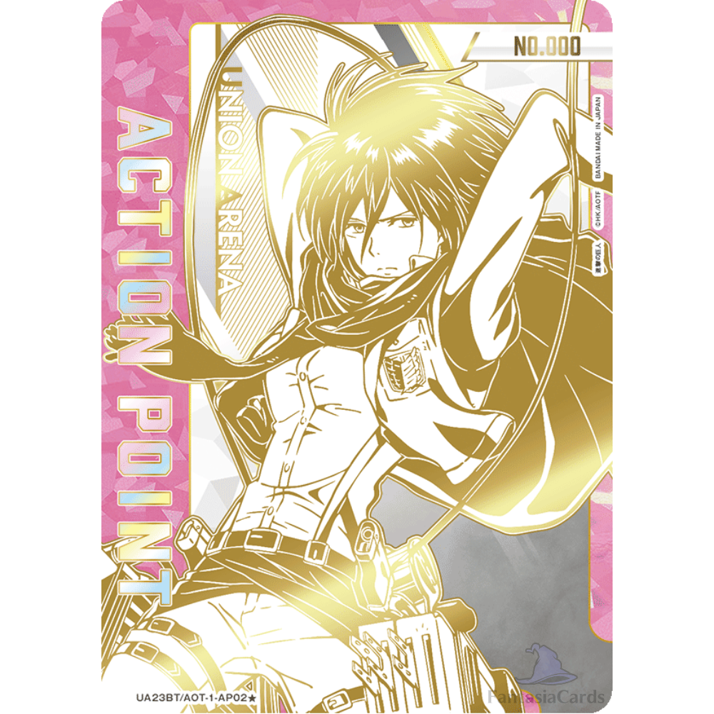 union arena attack on titan serial ap mikasa ackerman