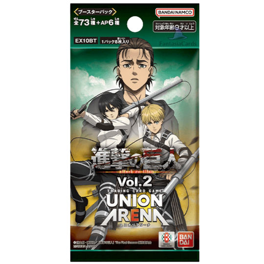 Union Arena - Attack on Titan Vol.2 - Display [JP]