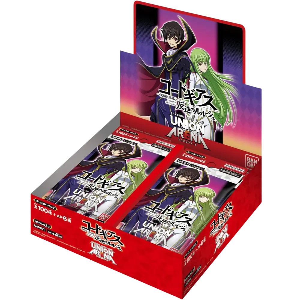 Bandai Union Arena - Code Geass: Lelouch of the Rebellion Vol. 1 - Display - [JP]