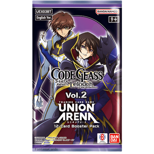 Union Arena - Code Geass: Lelouch of the Rebellion Τόμος 2 - Display [ENG]