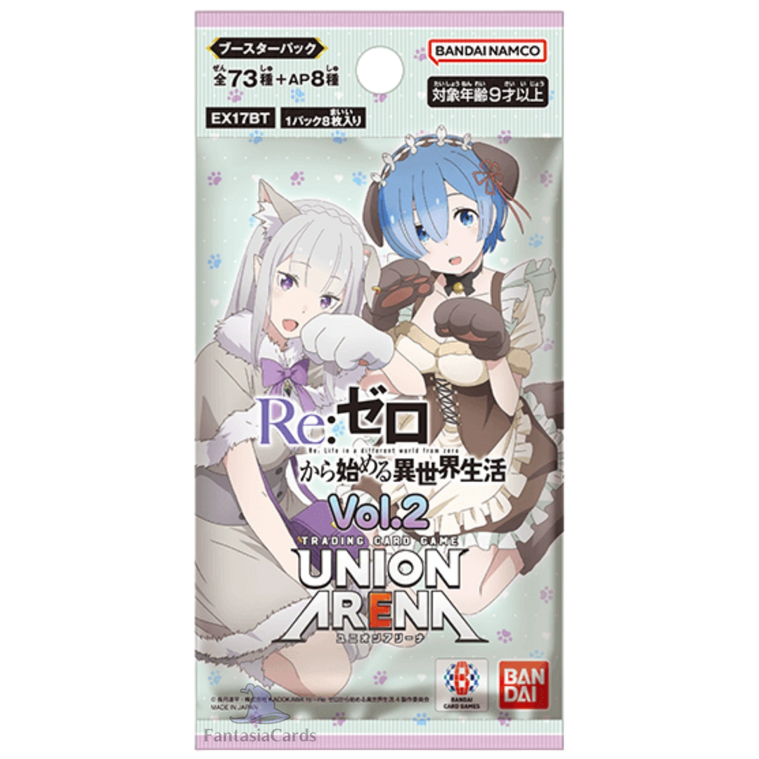 Union Arena - Re:Zero Vol.2 - Display [JP] (Preventa - Lanzamiento: 30.10.26)