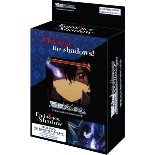 Weiß Schwarz - The Eminence in Shadow - Trial Deck [ΑΓΓ]