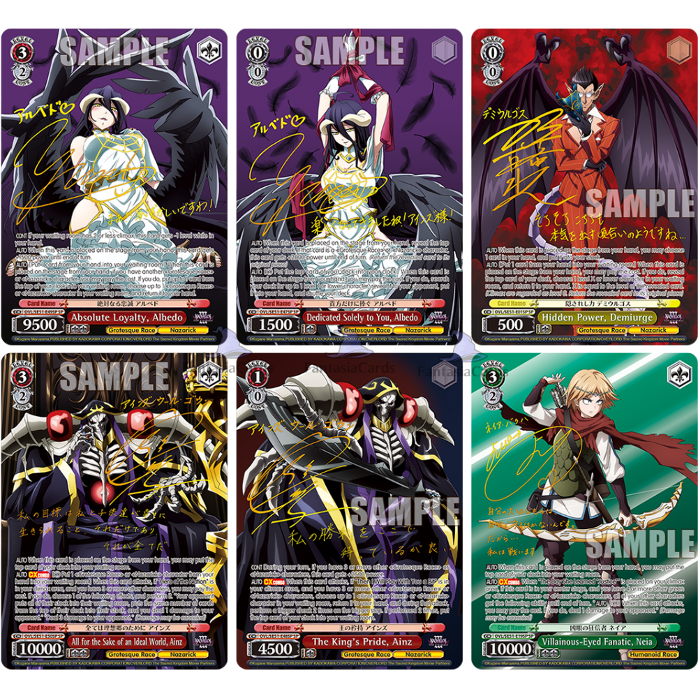 Weiß Schwarz - Nazarick: Tomb of the Undead Vol.3 - Extra Booster [ENG]